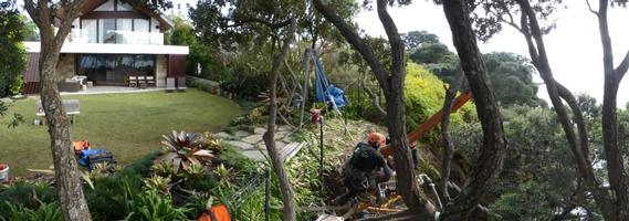 Drilling Of Anchors Along Top Of Cliff To Repair Slip